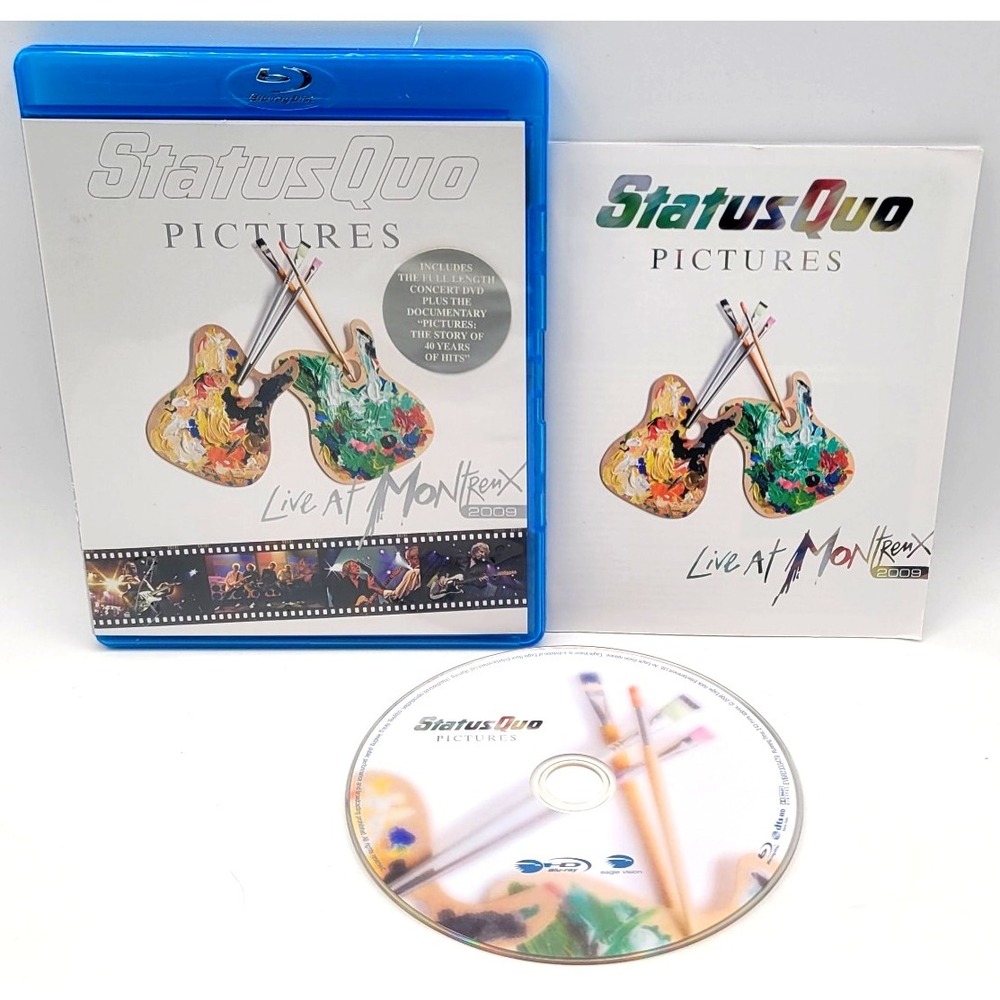 Status‎ Quo Pictures Live At Montreux Blu-ray (2009)